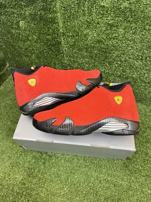 未使用級】NIKE AIR JORDAN 14 FERRARI 28cm Nike Air Jordan 14 Retro