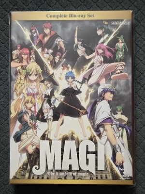 Magi The Kingdom of Magic Bluray Box Set Aniplex Of America ***NEW***OOP***