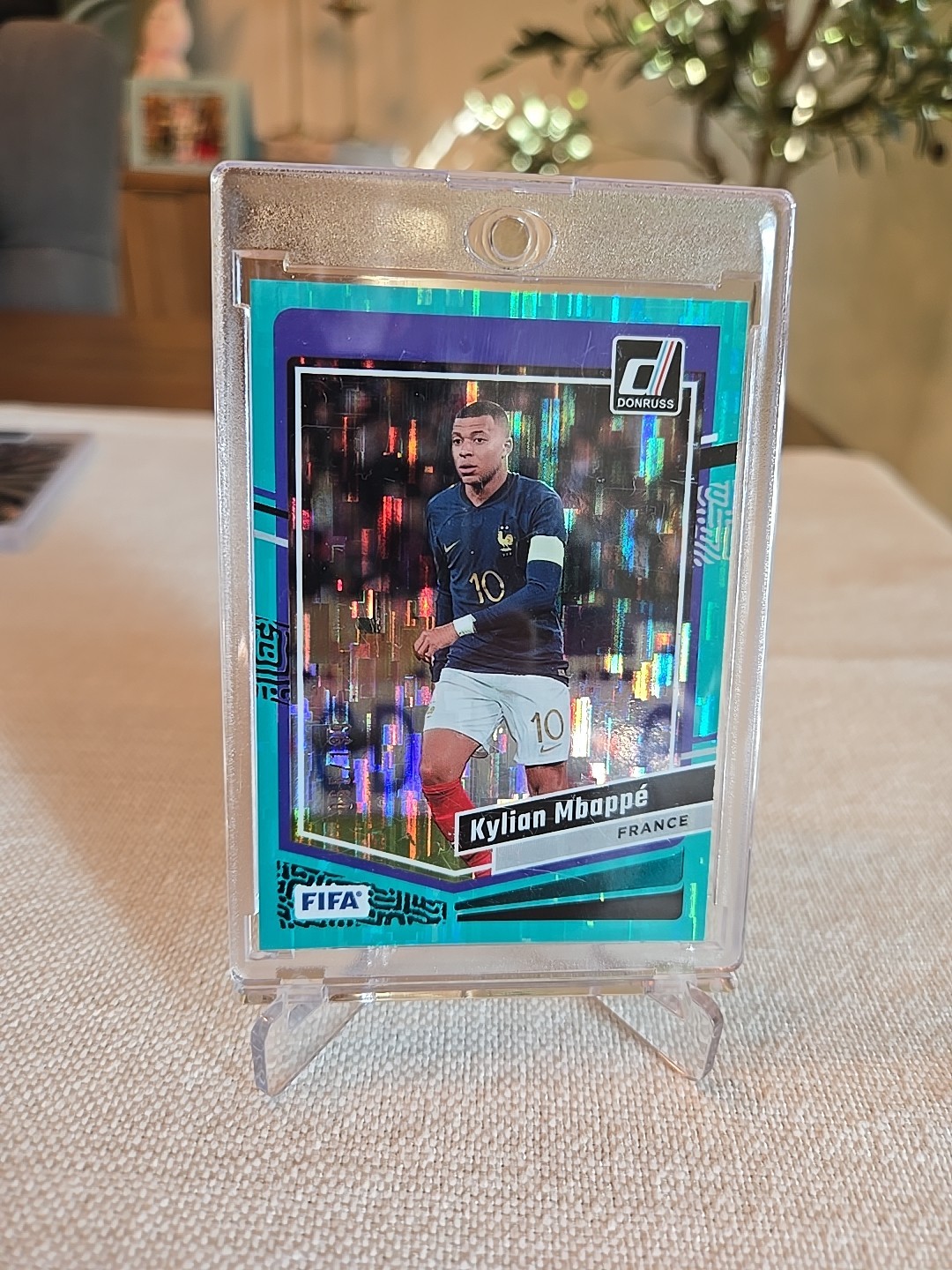 2023-24 Panini Donruss Fifa Kylian Mbappe #17 Teal /199