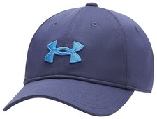 Under Armour Boy's Blitzing Adjustable Hat - Washed Navy / Blue Atlantis - New
