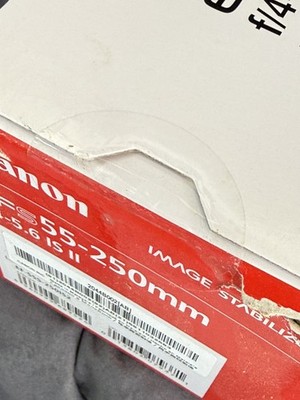 Canon EF-S 55-250mm f/4.0-5.6 IS Lens for sale online | eBay