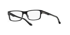 Ray-Ban RX5245 Unisex Square Acetate Eyeglasses, Black on Transparent, 54 mm