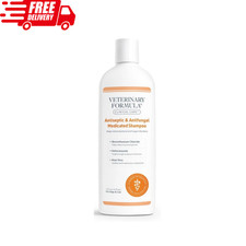 Clinical Care Antiseptic and Antifungal Medicated Shampoo for Dogs  Cats,16 Fl.