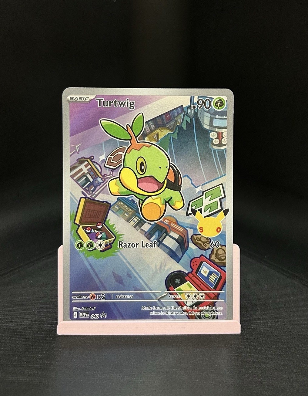 Pokémon TCG Turtwig Black Star Promo Mega Evolution