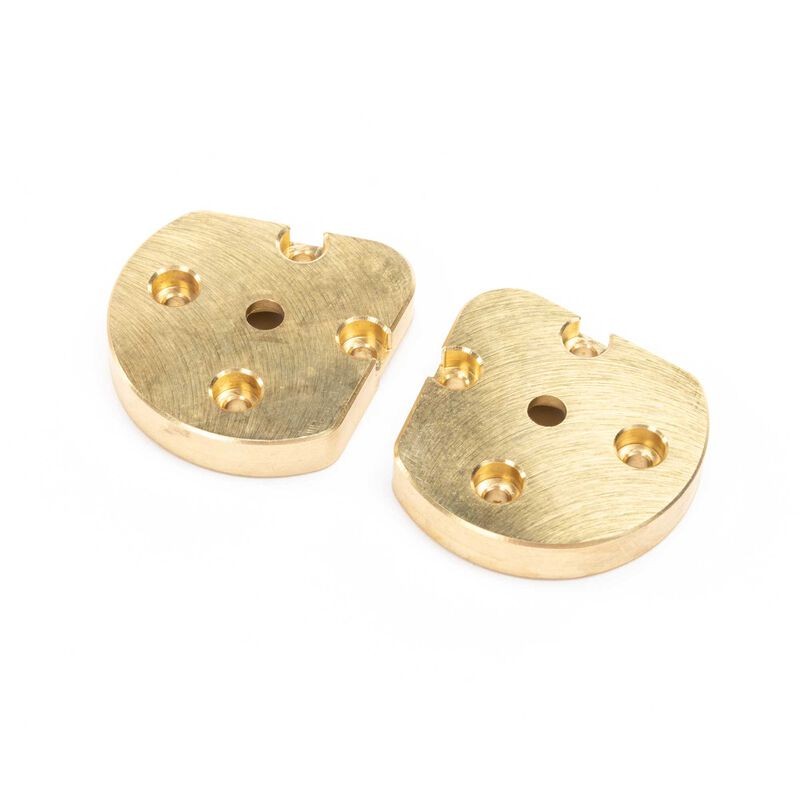 Axial AXI312004 Portal Cover, Brass (30g) (2): UTB18