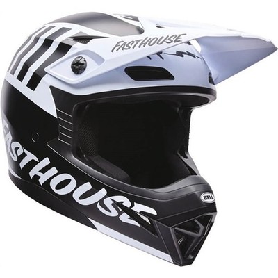 Bell Helmets MX-10 MIPS Fasthouse Youth Helmet | Black/White | DOT