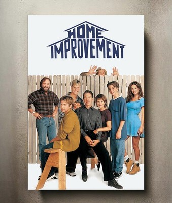 Home Improvement 8x12 Metal TV Show Poster Sign