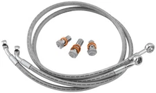 Goodridge Stainless Steel Braided Brake Line Kit KW2887-2FC Fits Kawasaki Front