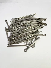 Lot Of 100 Cotter Split Pins 304 Stainless Steel 1/8” X 1-1/2”