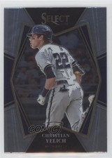 2022 Panini Select Premier Level Christian Yelich #159 2qw