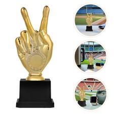 2pcs Plastic Trophies: Mini Plastic Trophy Cups For Kids - Small Student Awards