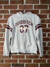 H M Hoodie Boy's 16/18Y Gray Harry Potter Quidditch Hoodie Sweatshirt Jersey
