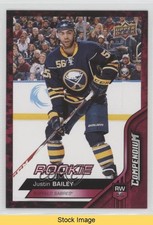 2016-17 Upper Deck Compendium Rookies Red Justin Bailey #299 READ o1h