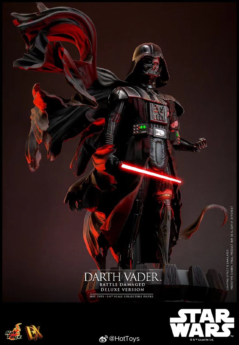 Hot Toys DX45 Star Wars Darth Vader Battle Damaged Deluxe Ver 1/6
