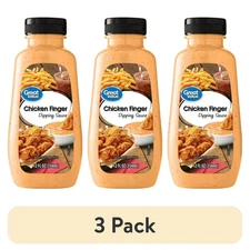 (3 pack) Great value chicken finger Dipping Sauce, 12 fl oz....