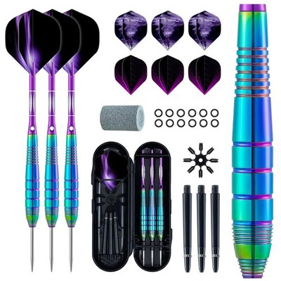 Dartpfeile Set 24g Stahlspitze Aluminium Flights Schäfte Dart Zubehör