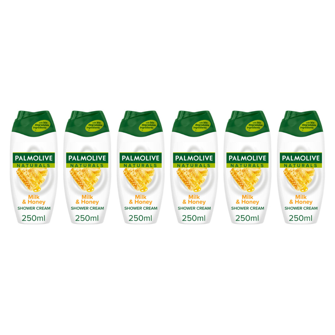 Palmolive Naturals Milk and Honey Shower Gel Cream, 250 ml… - Image 11