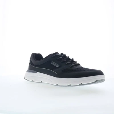 Rockport Seabrook baskets pour hommes en cuir noir - Photo 1/4