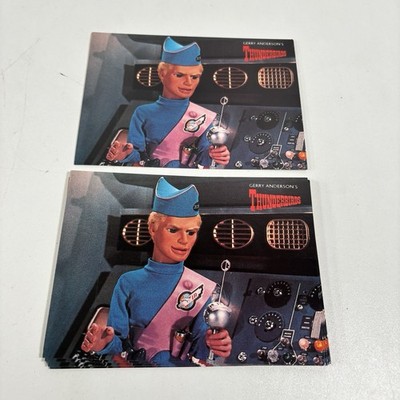 1986 Engale Gerry Anderson Postkarten x9 Postkarten Thunderbirds Konvolut