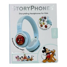 Disney Story Phones Storytelling Headphones for Kids 1 Story Shield Light Blue
