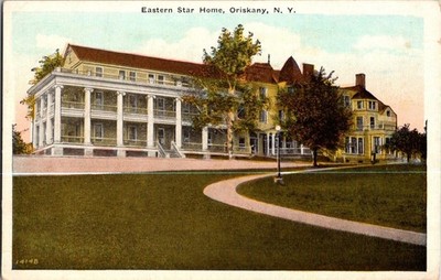 Eastern Star Home Oriskany NY Vintage  Postcard by Mohan & Prince