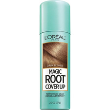 L'Oreal Paris Magic Root Cover up Gray Concealer Spray Dark Blonde 2 Oz.(Packagi