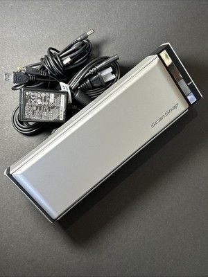 Fujitsu ScanSnap S1300i Color Image/Document Scanner AC Adapter, USB Cable, Bag