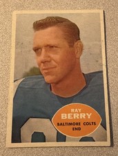1960 Topps - Raymond Berry Colts #4 VG+