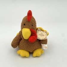 VTG RUSS Home Buddies Tom Turkey Plush NWT Beanie Terry Cloth Thanksgiving 6