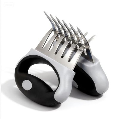 Bear Claws Meat Shredders BBQ Pulling Forks Professional Silver Stainless Steel