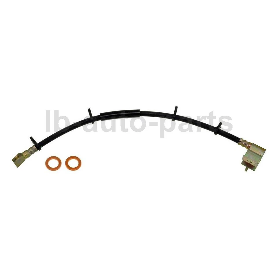 2x Manguera de freno delantera para Dodge Ram 2500 5,2 L tracción trasera 1994 Foto 3 de 4