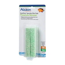 Aqueon Phosphate Remover Pads for QuietFlow LED PRO Filter 4 Count