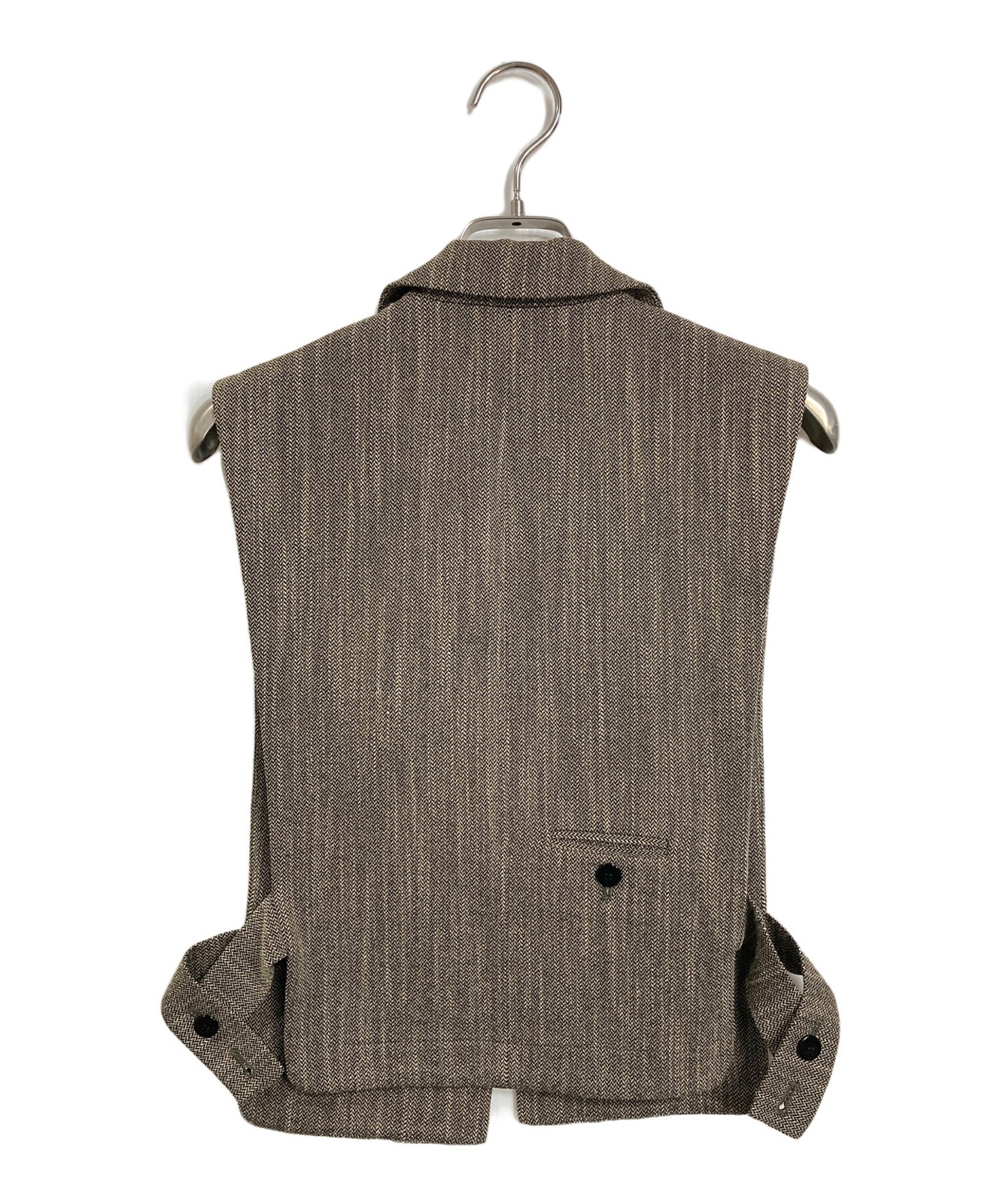 Ameri/ (Ameri) Convertible Herringbone Jacket/Set… - image 5