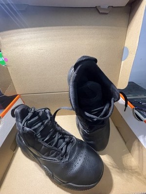 Jordan Air Jordan 23 Men s Black Mid Top Lace-Up Sneakers Rubber Outsole