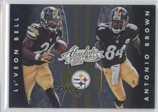 2014 Absolute Quads Heath Miller Ben Roethlisberger Le'Veon Bell Antonio Brown