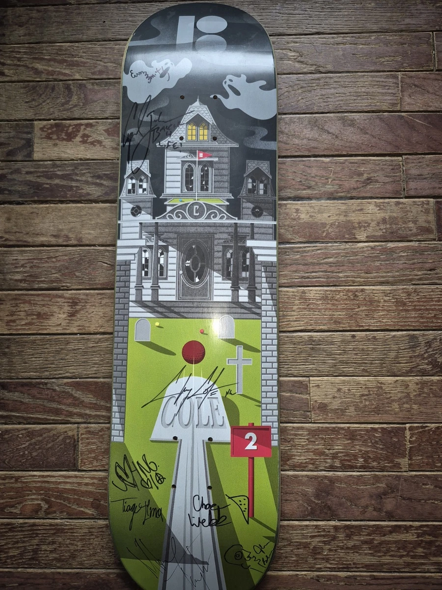 Skateboard Deck Chris Cole Scream Mask – Plan B, 2015, MVP, Rare, 20.3cm