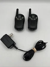 Set/2 Cobra MicroTalk CXT85 Two-Way Radio Walkie Talkie w/Charger (no Batteries)