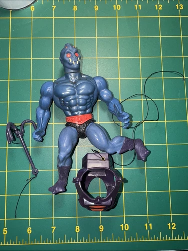 Vintage 1984 He-Man MOTU Masters Of The Universe Webstor Action Figure