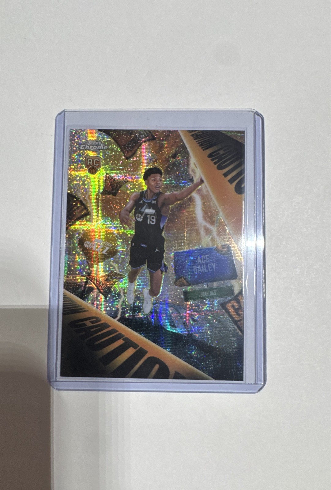 2025-26 Topps Chrome Ace Bailey ADVISORY RC Case Hit SSP  Utah Jazz