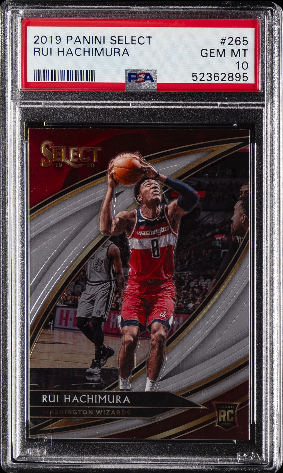 2019 PANINI SELECT #265 RUI HACHIMURA PSA 10