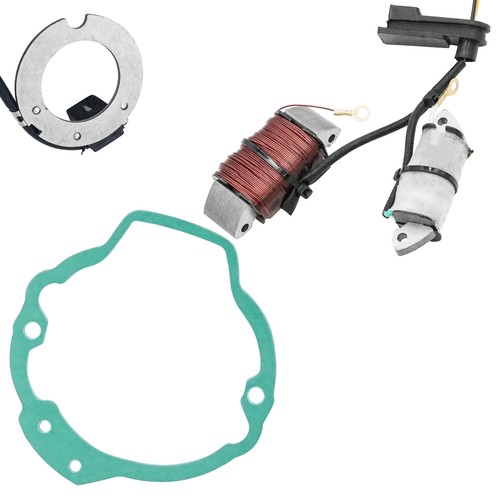 Stator And Pickup Coil W/ Gasket for Honda ATC200X 1983 1984 1985 - Picture 5 of 8
