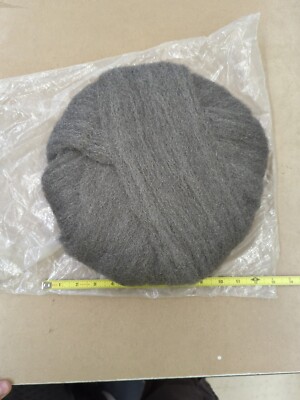 13'' Jumbo Steel Wool Pad for Buffing, Polishing, & Finishing #0 Fine - 436-51300