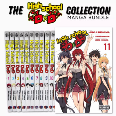 High School DxD Manga Vol 1-11 (END) English Version - FAST