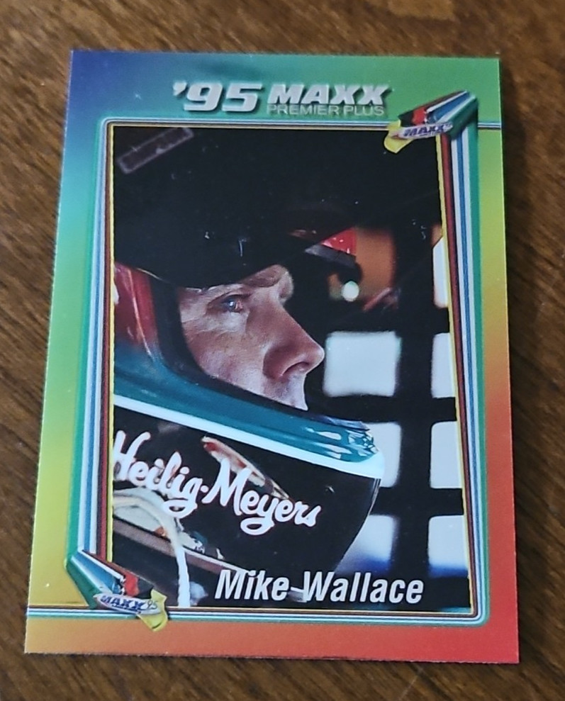 1995 Maxx Premier Plus Chromium Mike Wallace #90