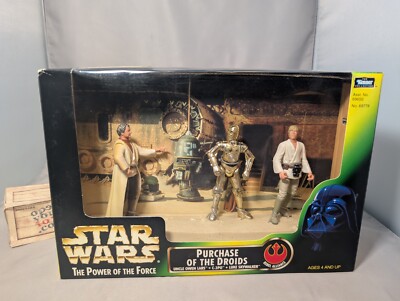 ケナー社 スターウォーズ PURCHASE OF THE DROIDS Est169 Star Wars Purchase of The Droids Action Figures by