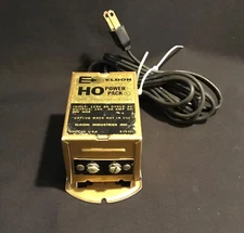 Vintage 1960’s Eldon HO Power Pack Toy Transformer #3406 DC 20V Max 5-15-221