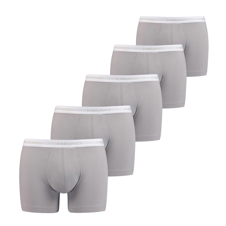 Head Mens 5 Pack Basic Boxer Shorts — 第 2/4 张图片