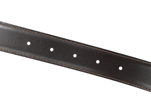 Montblanc 112960 Leather Strap Reversible Belt 1x45 inch EU Made Fedex Priority - Picture 7 of 8