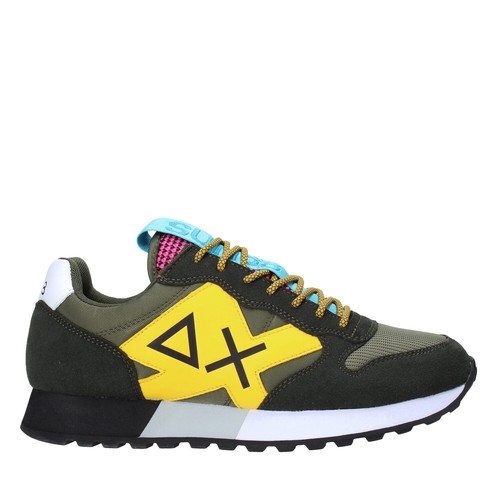 scarpe sneakers sportivo uomo sun68-Z40113/74 running adult in camoscio  verde m | eBay
