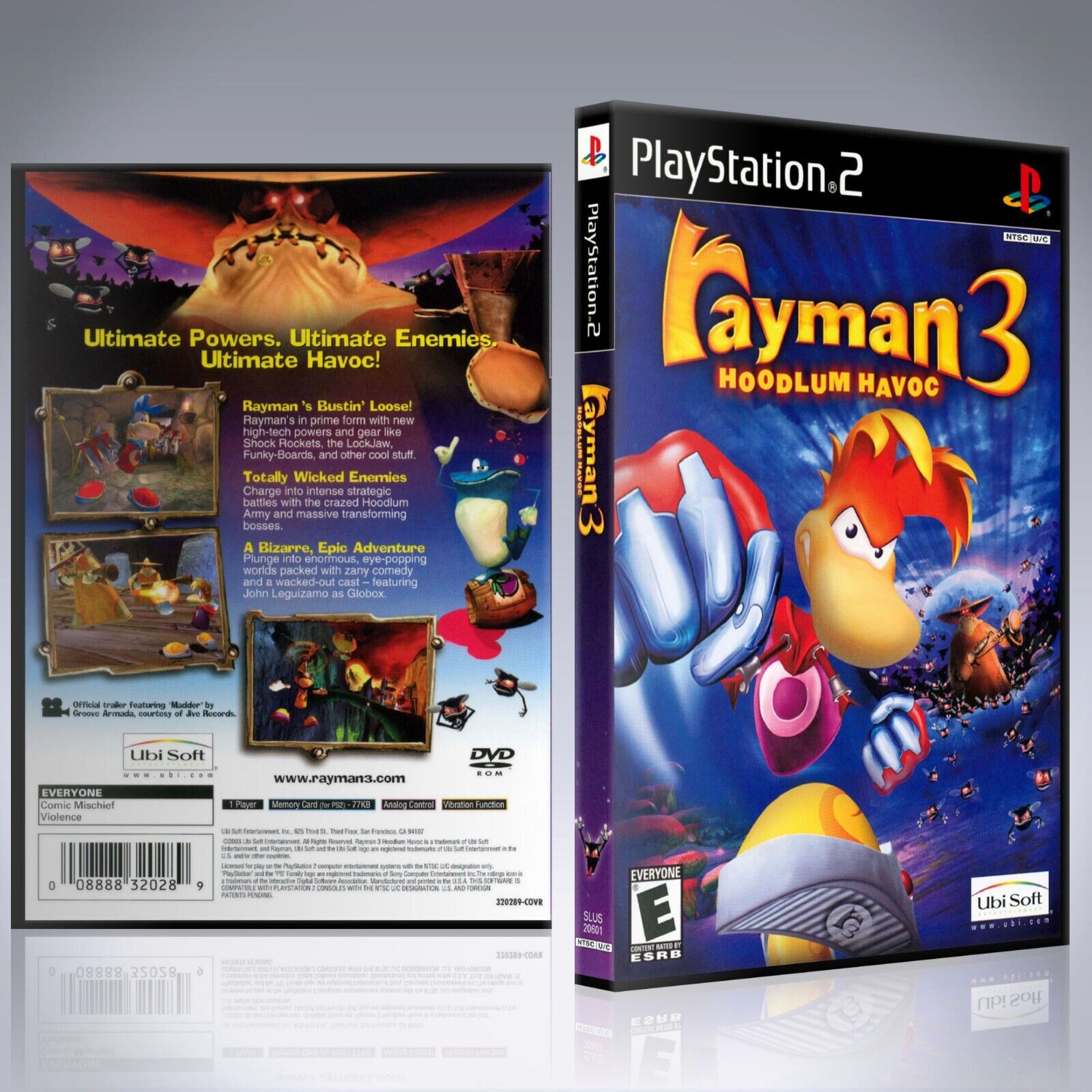 Rayman 3 Hoodlum Havoc jogo playstation ps2